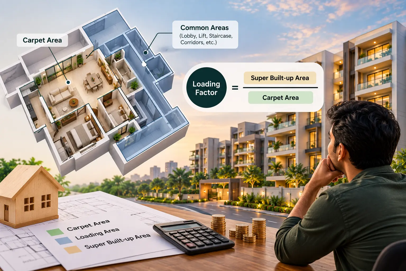 Loading Factor in Real Estate and How Affects Property Cost